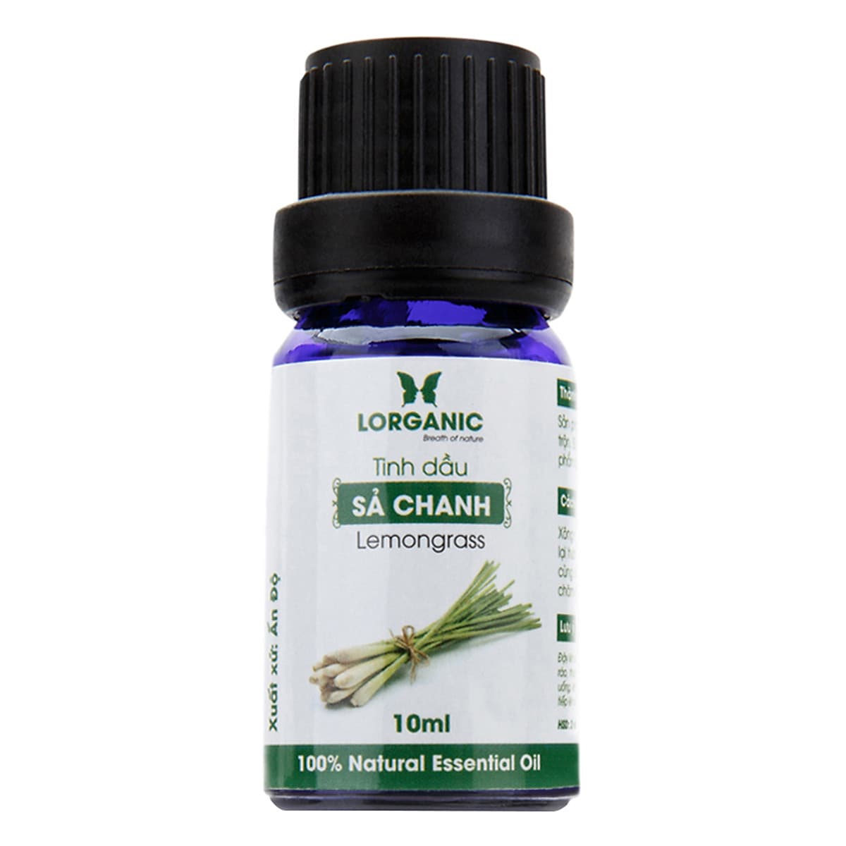 Tinh Dầu Sả Chanh Lorganic Hương Thơm Thiền Tịnh LGN0002 (10ml)