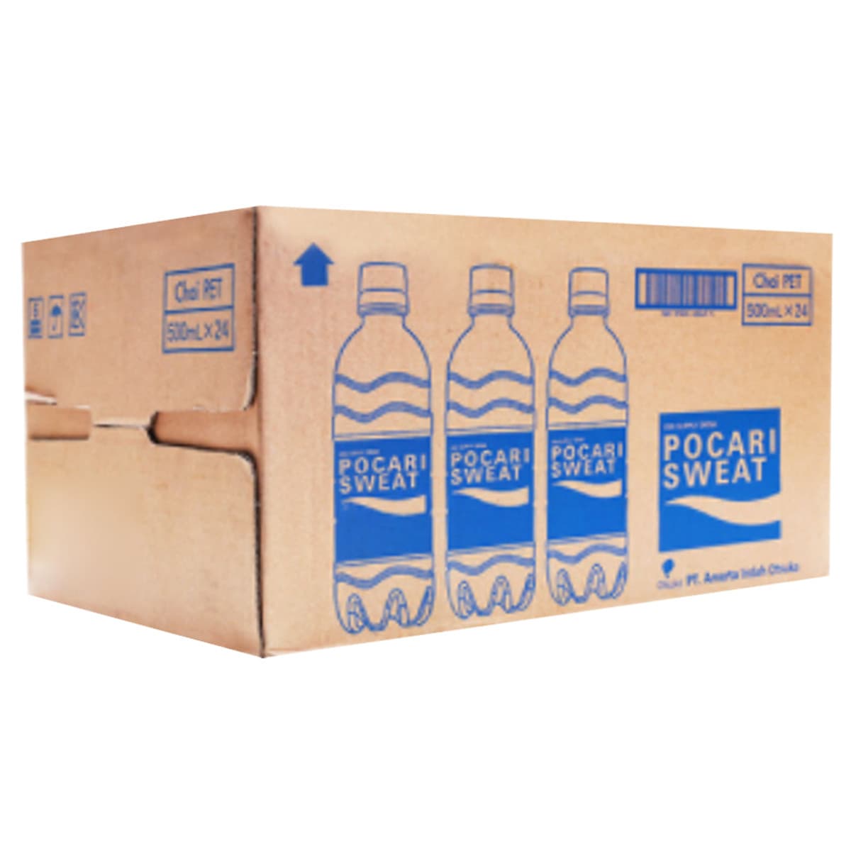 Thùng 24 Chai Thức Uống Bổ Sung ION Pocari Sweat (500ml / Chai)