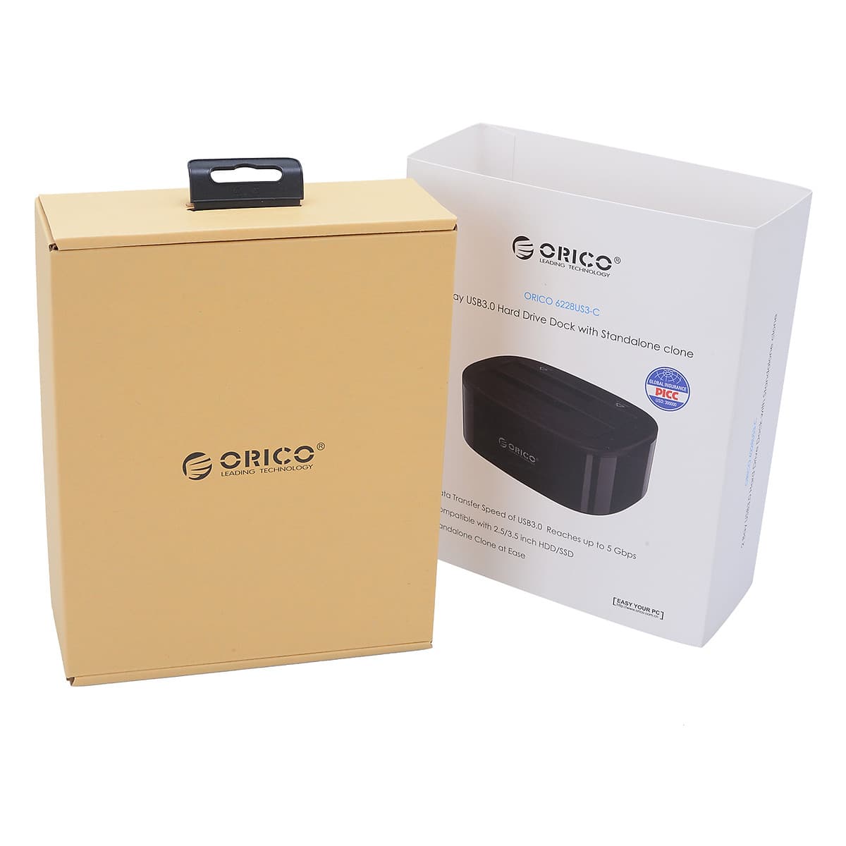 HDD Box ORICO USB3.0/3.5/2.5 - 6228US3-C - Hàng Chính Hãng