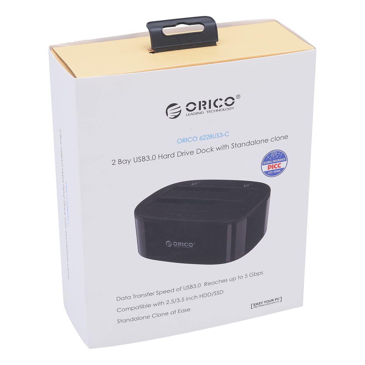 HDD Box ORICO USB3.0/3.5/2.5 - 6228US3-C - Hàng Chính Hãng