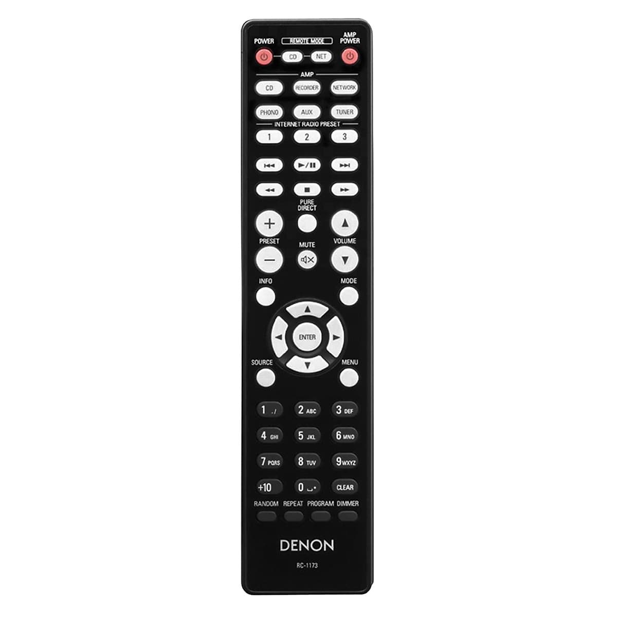 Đầu CD Denon DCD 520AE BKE2-Hàng chính hãng