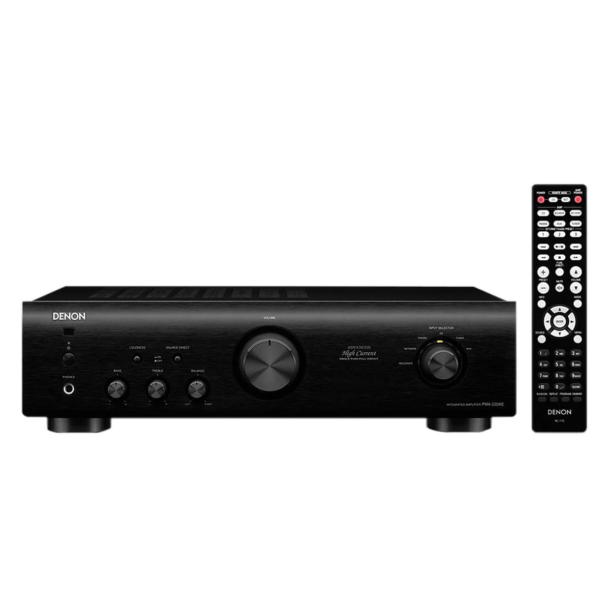 Amply Denon PMA520AEBKE2-Hàng chính hãng
