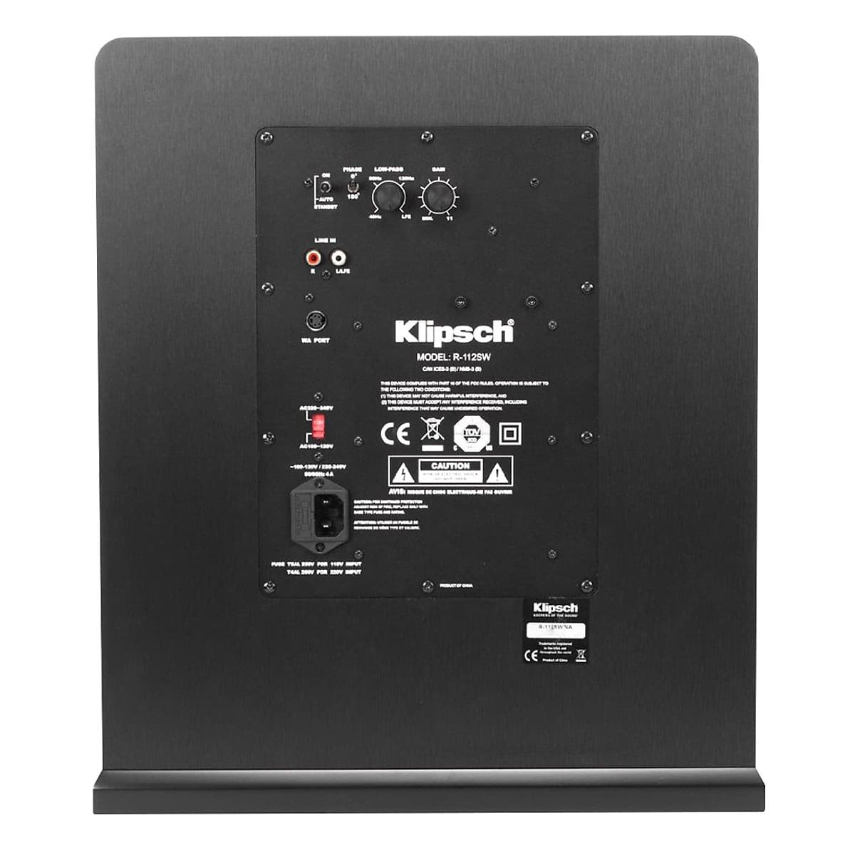 Loa Thùng Klipsch Reference R-112SW - Hàng Chính Hãng