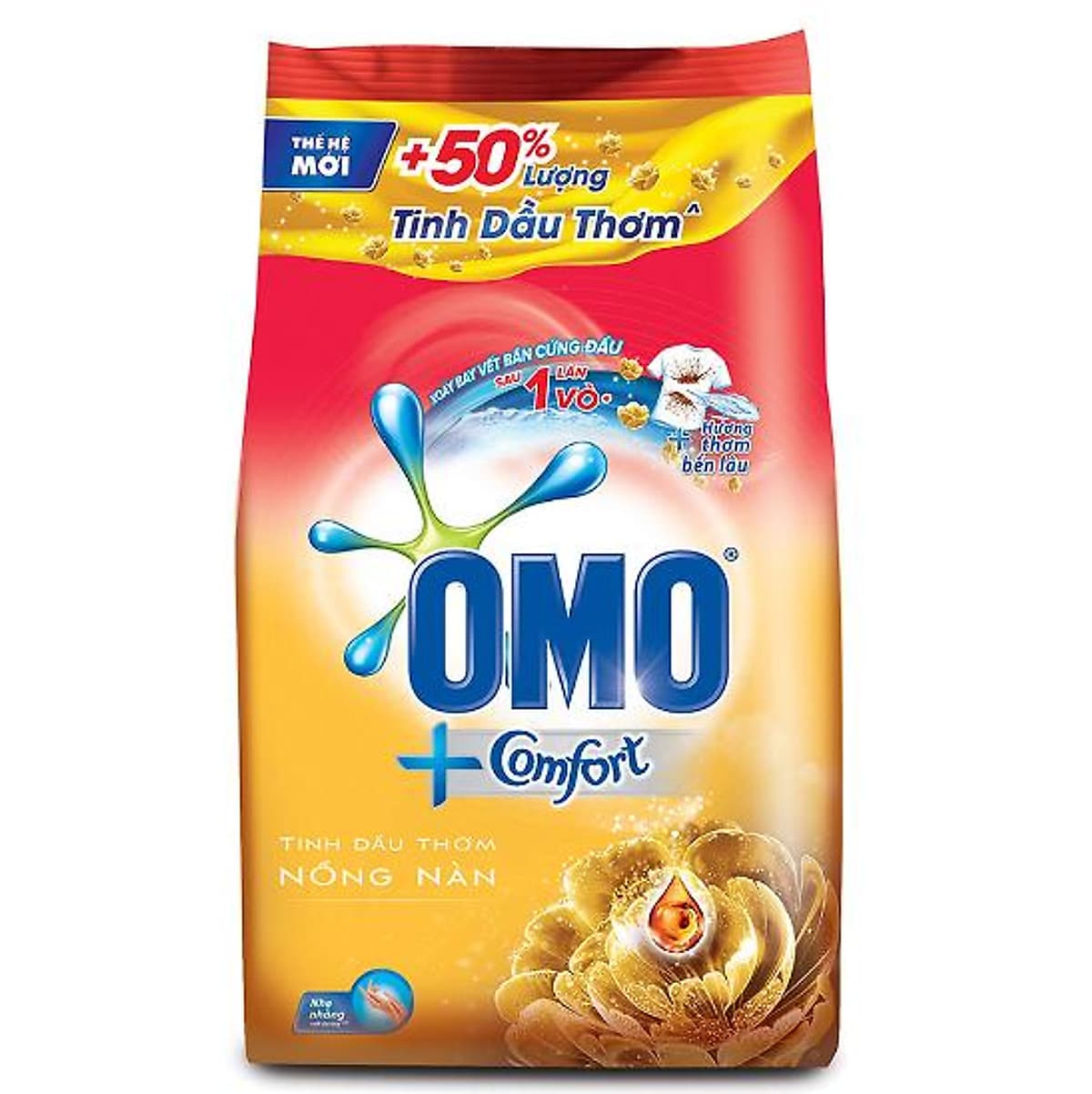 Bột Giặt OMO Comfort Tinh Dầu Thơm 4kg