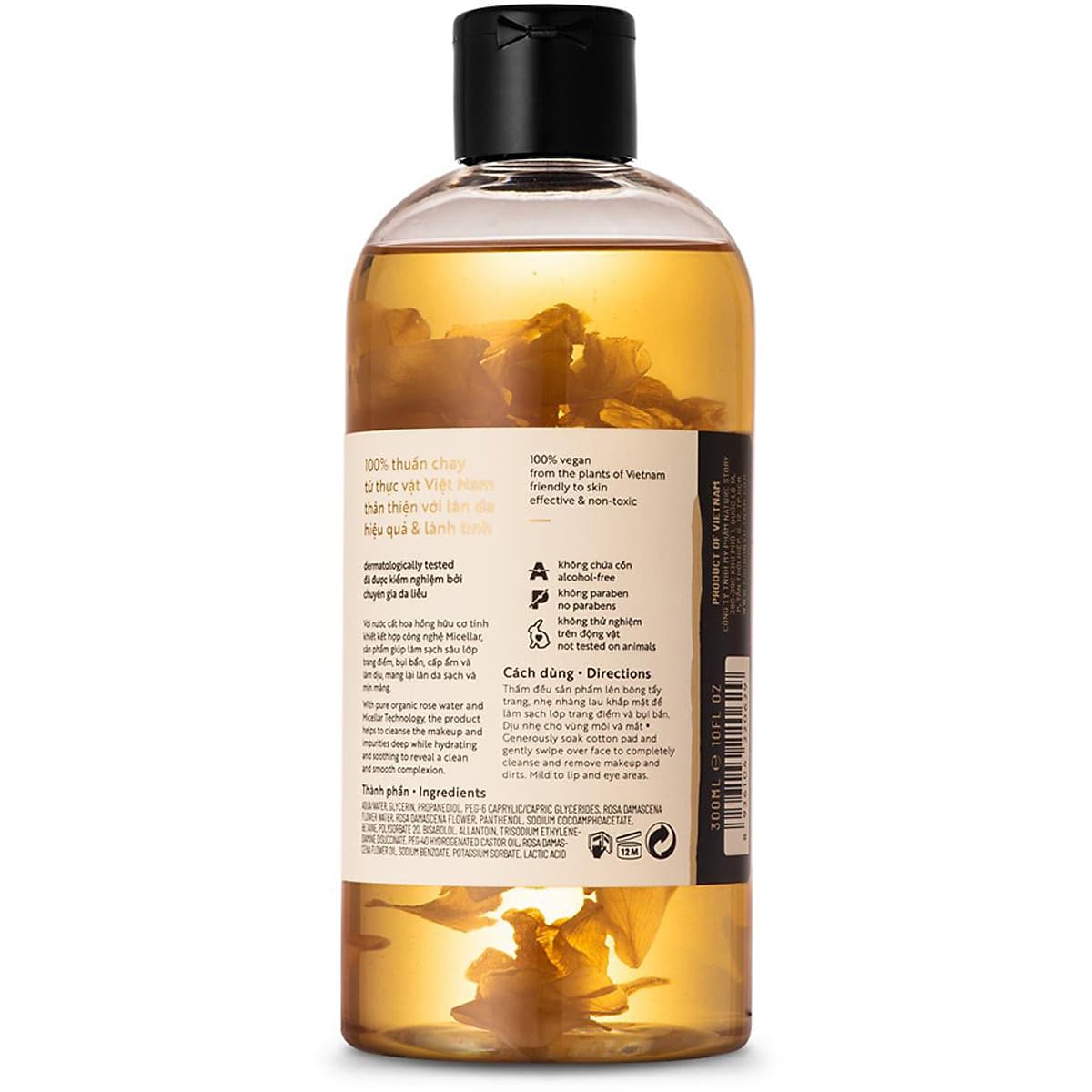 Nước Tấy Trang Hoa Hồng Cocoon 300ml