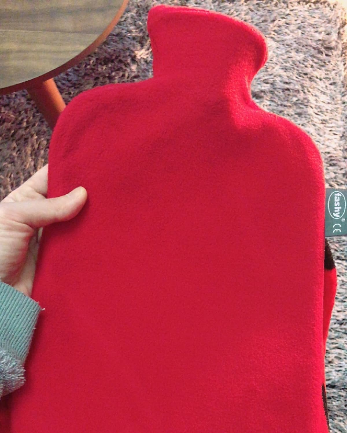 Túi chườm nóng lạnh Fashy Đức dòng bọc lông cừu phù hợp cho người lớn