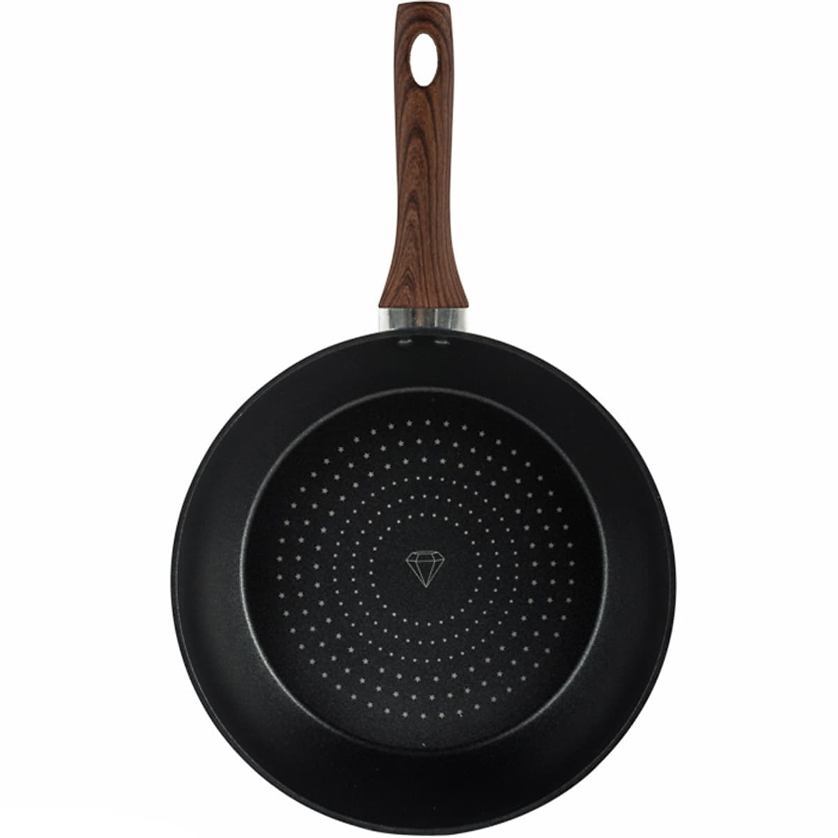 Chảo Sâu Lòng Đáy Từ 5 Lớp Chống Dính Vung Kính Siêu Bền Nagakawa NAG2653 (26cm) - Dùng Trên Mọi Loại Bếp - Hàng Chính Hãng