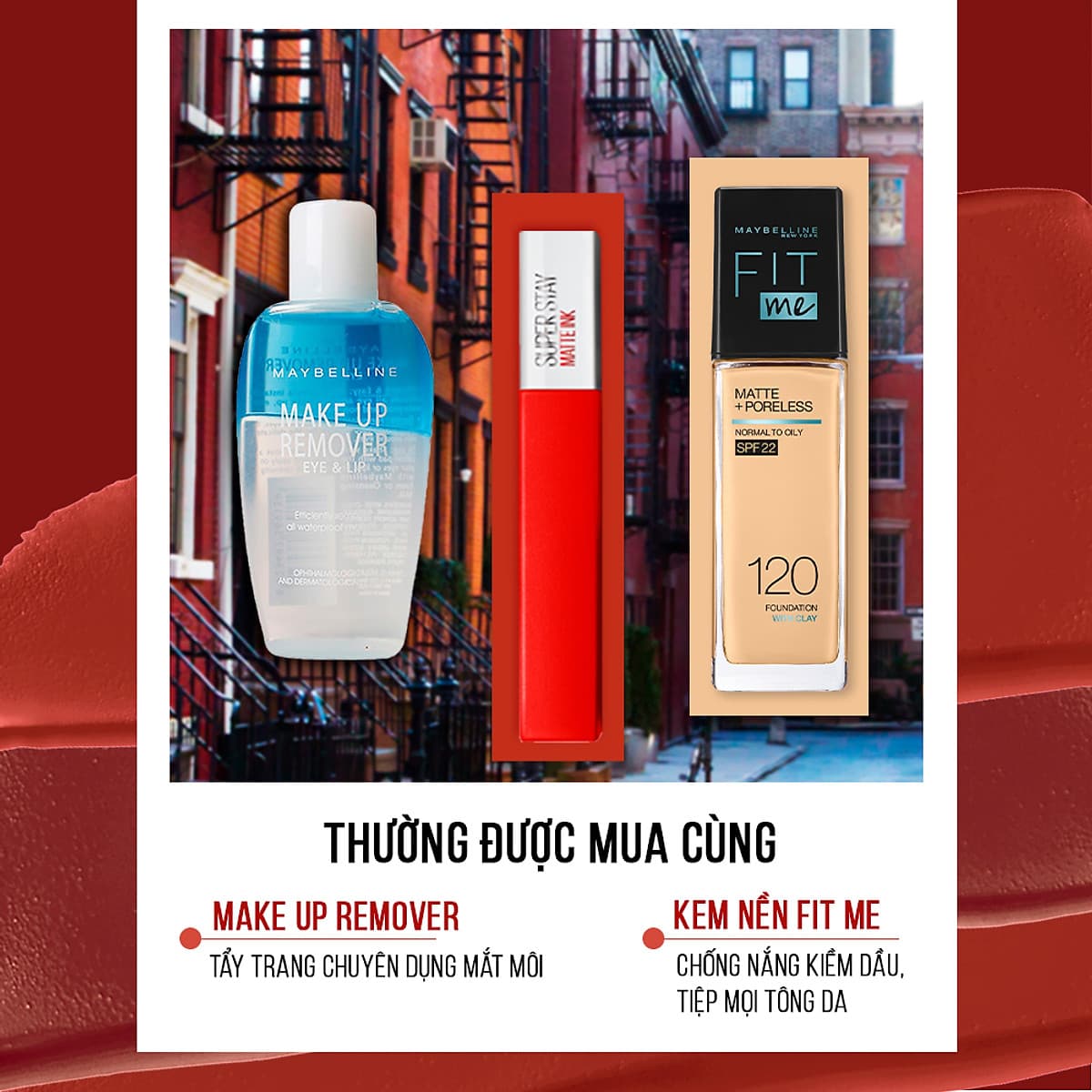 Son Kem Lì 16h Lâu Trôi Maybelline New York Super Stay Matte Ink 5ml