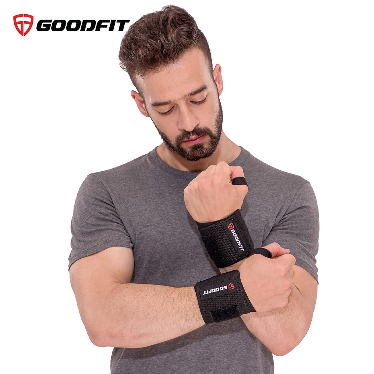 Băng quấn cổ tay tập gym GoodFit GF301W