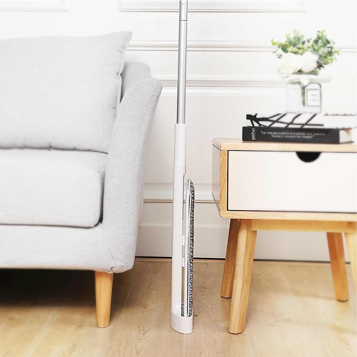 Bộ Cây Lau Nhà Tự Vắt Thông Minh Đa Năng Có Bình Xịt Phun Sương Cao Cấp - Parroti Max MX01 - Tặng 1 Móc Treo và 1 Miếng Lau