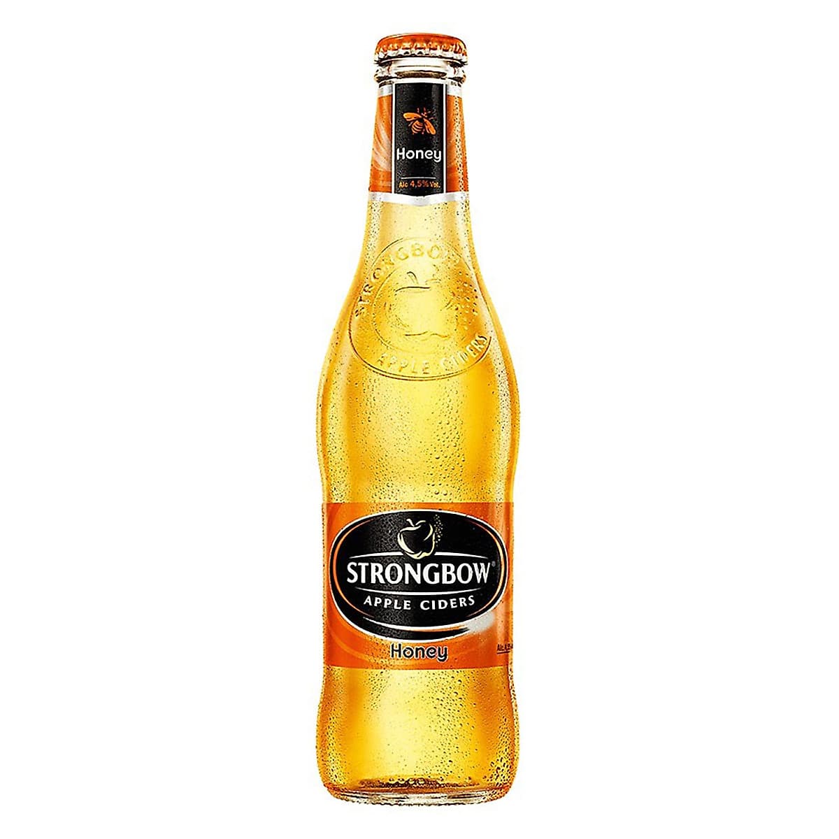 Thùng 24 Chai Nước Táo Lên Men Strongbow Honey - Vị Mật Ong (330ml / Chai)