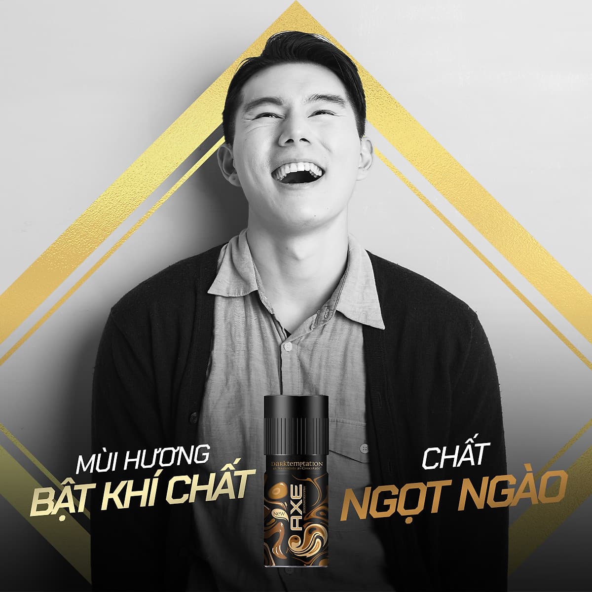 Xịt Ngăn Mùi Toàn Thân AXE Dark Temptation (150ml) - Mẫu Ngẫu Nhiên