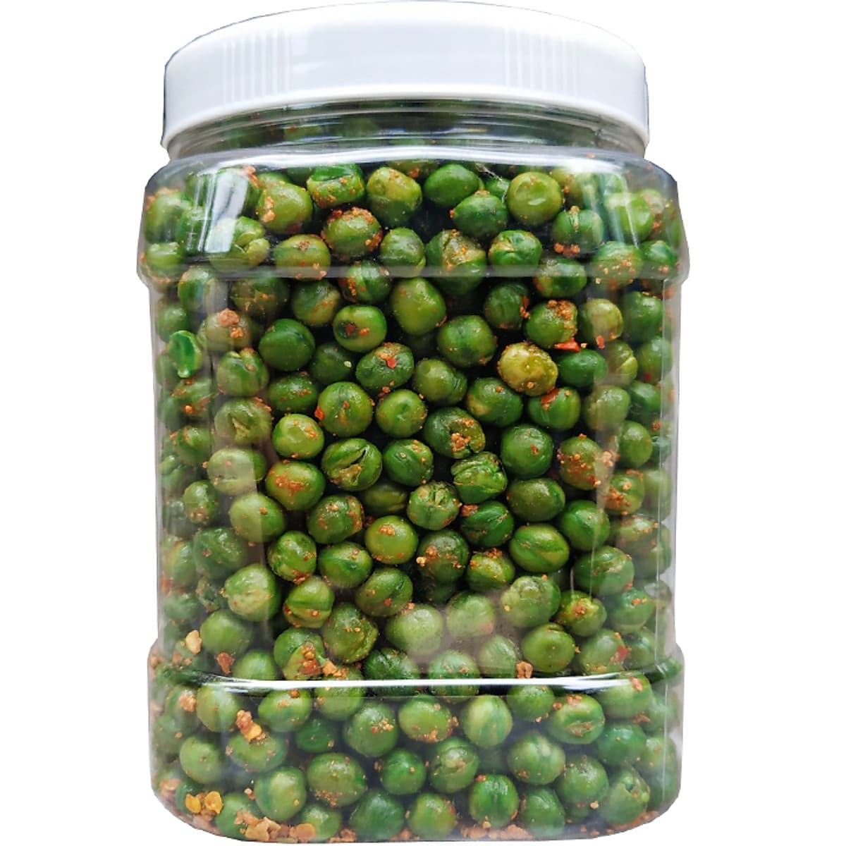 1KG ĐẬU HÀ LAN SẤY GIÒN TỎI ỚT HIỆU TÂN LỘC PHÁT - 2 HŨ