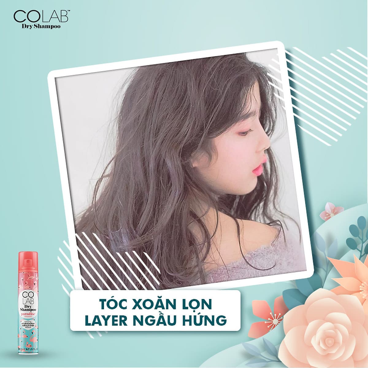 Dầu gội khô Colab Dry Shampoo 200ml