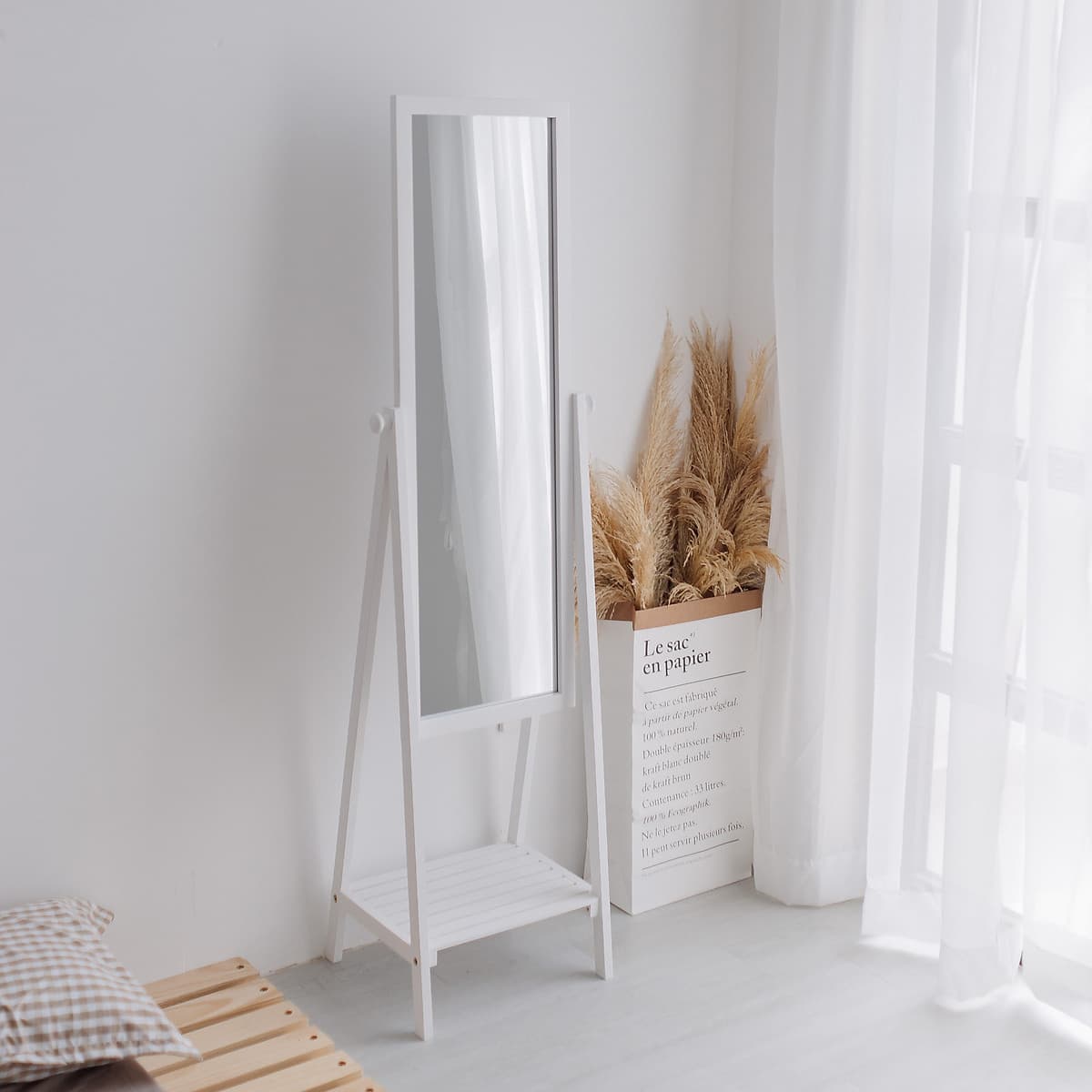 Gương Kệ Soi Toàn Thân - Mirror Shelf