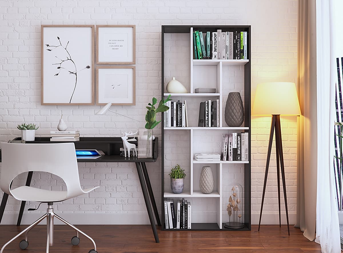 Kệ Sách gỗ CN nhiều ngăn (KS1001)