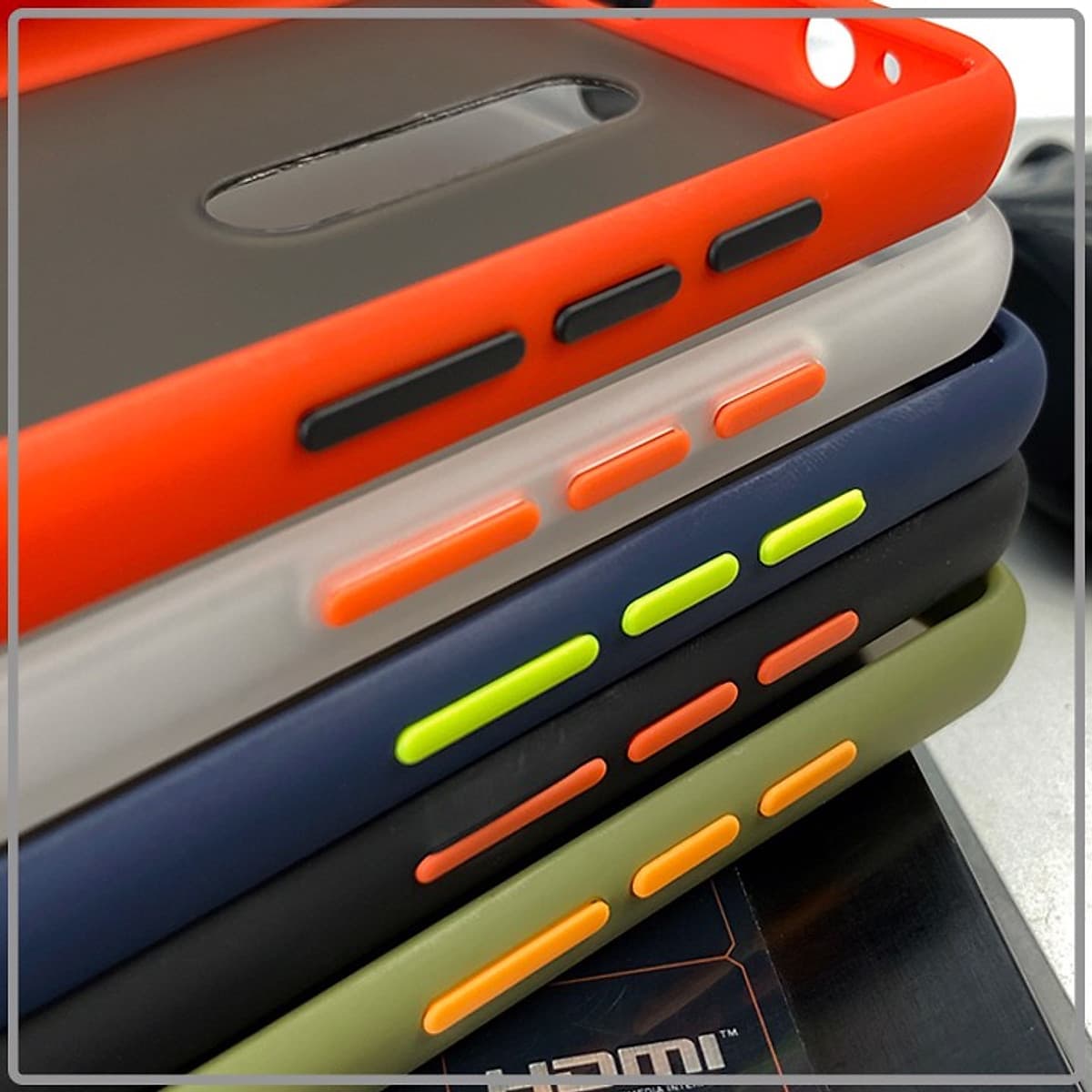 Ốp lưng cho Xiaomi Mi 9T / Redmi K20 trong nhám viền màu