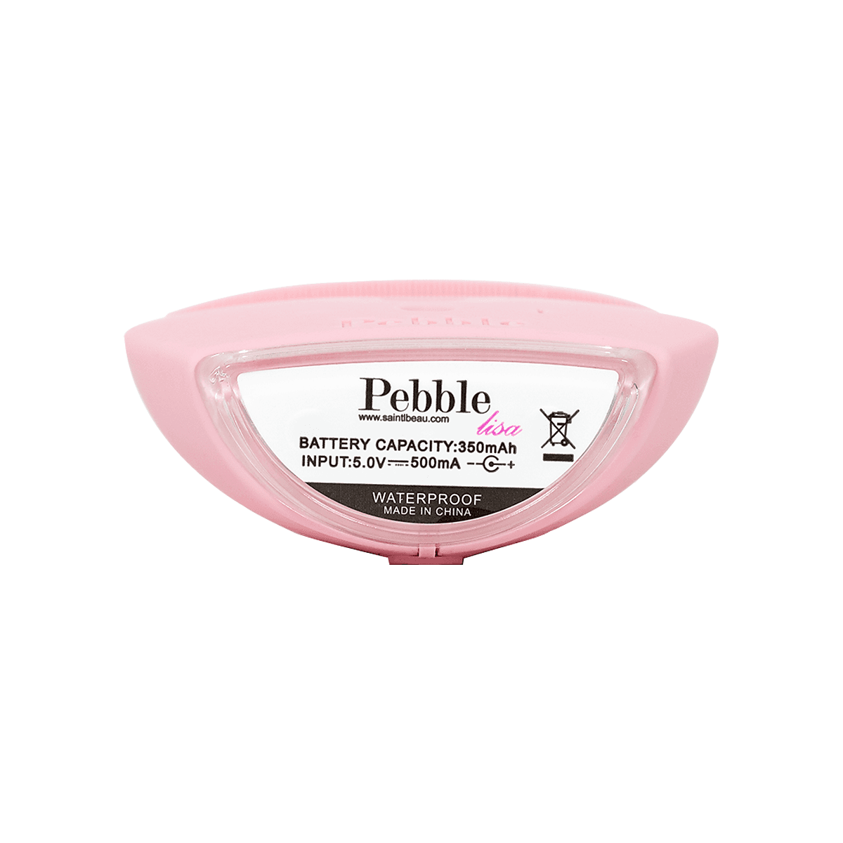 Máy rửa mặt Silicon Pebble Lisa face washing machine (Paper Pink) Gen 5