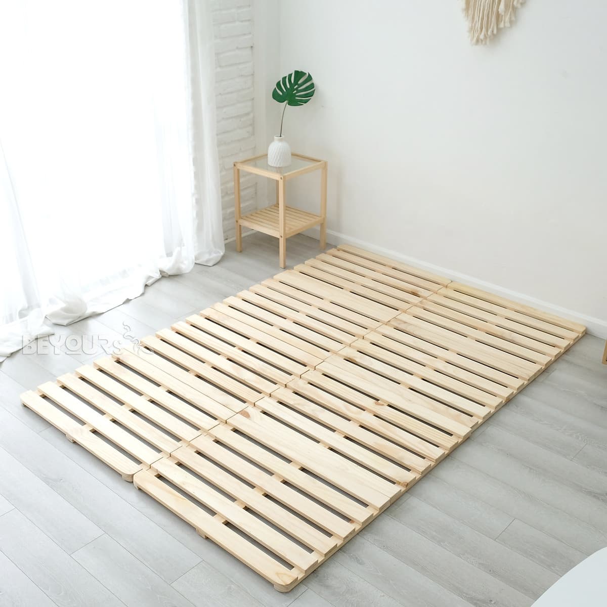 Giường ngủ Pallet gỗ thông minh Nội Thất Lắp Ráp Kiểu Hàn BEYOURs - Skinny Bed