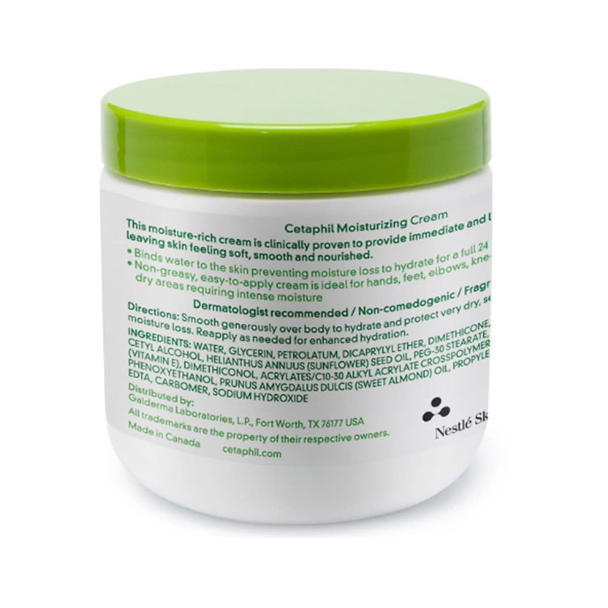 Kem dưỡng ẩm dưỡng da toàn thân Cetaphil Moisturizing Cream 566g - Nhập Khẩu Mỹ