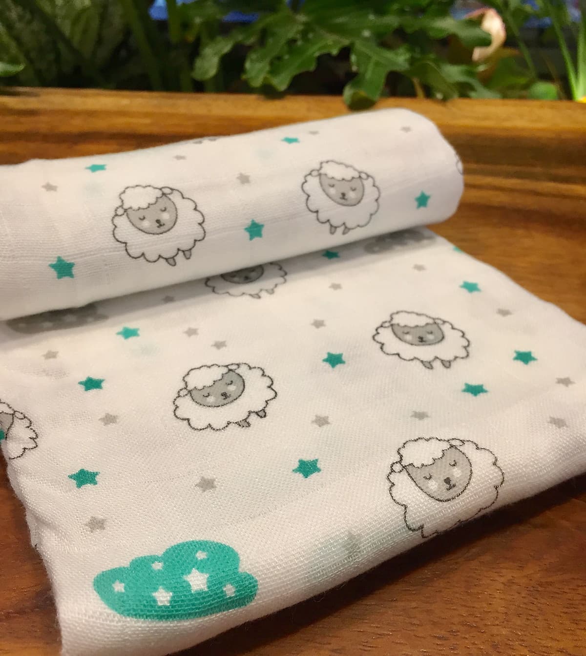 Hộp 6 khăn sữa sợi tre cho bé - siêu thấm hút, mềm mịn, an toàn cho da bé - kích thước 30x30cm