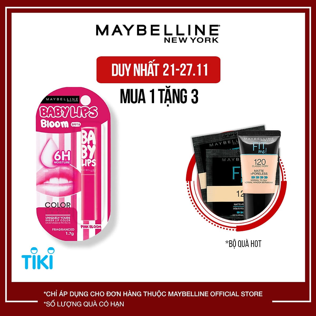 Son Dưỡng Chuyển Màu Color Bloom Maybelline New York 1.7g