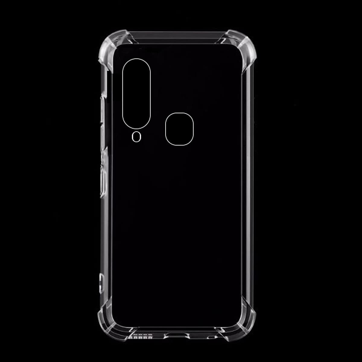 Ốp Lưng Dành Cho Samsung A20S Chống Sốc 4 Đầu 2020 Silicone Dẻo Trong Suốt