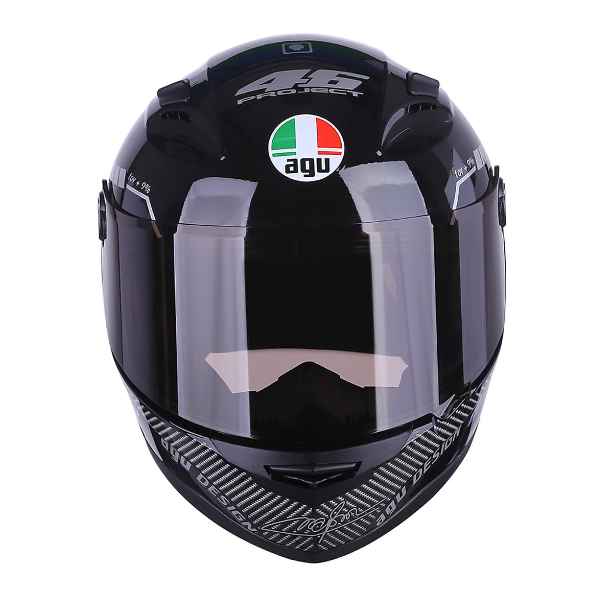 Mũ bảo hiểm Đẹp Moto Fullface Tem 14 Bóng _ Mũ Bảo Hiểm Phượt Fullface AGU có kính chắn gió, chống nắng, chông chói_ Nhiều màu