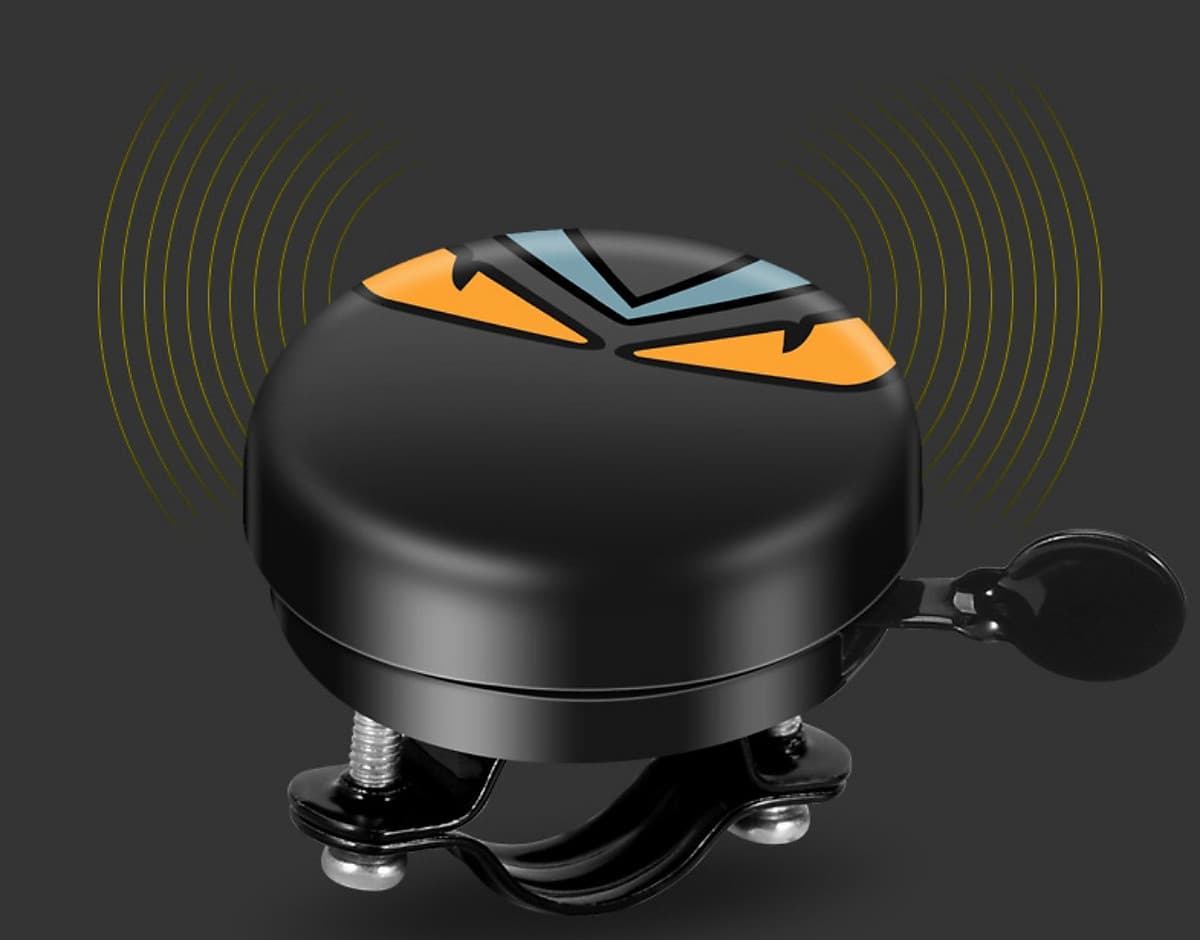 Chuông xe đạp thể thao Wheel Up, âm thanh vang xa nhưng không chói tai, chất liệu thép hợp kim chống gỉ, dễ kết hợp với nhiều loại xe đạp - Hàng chính hãng