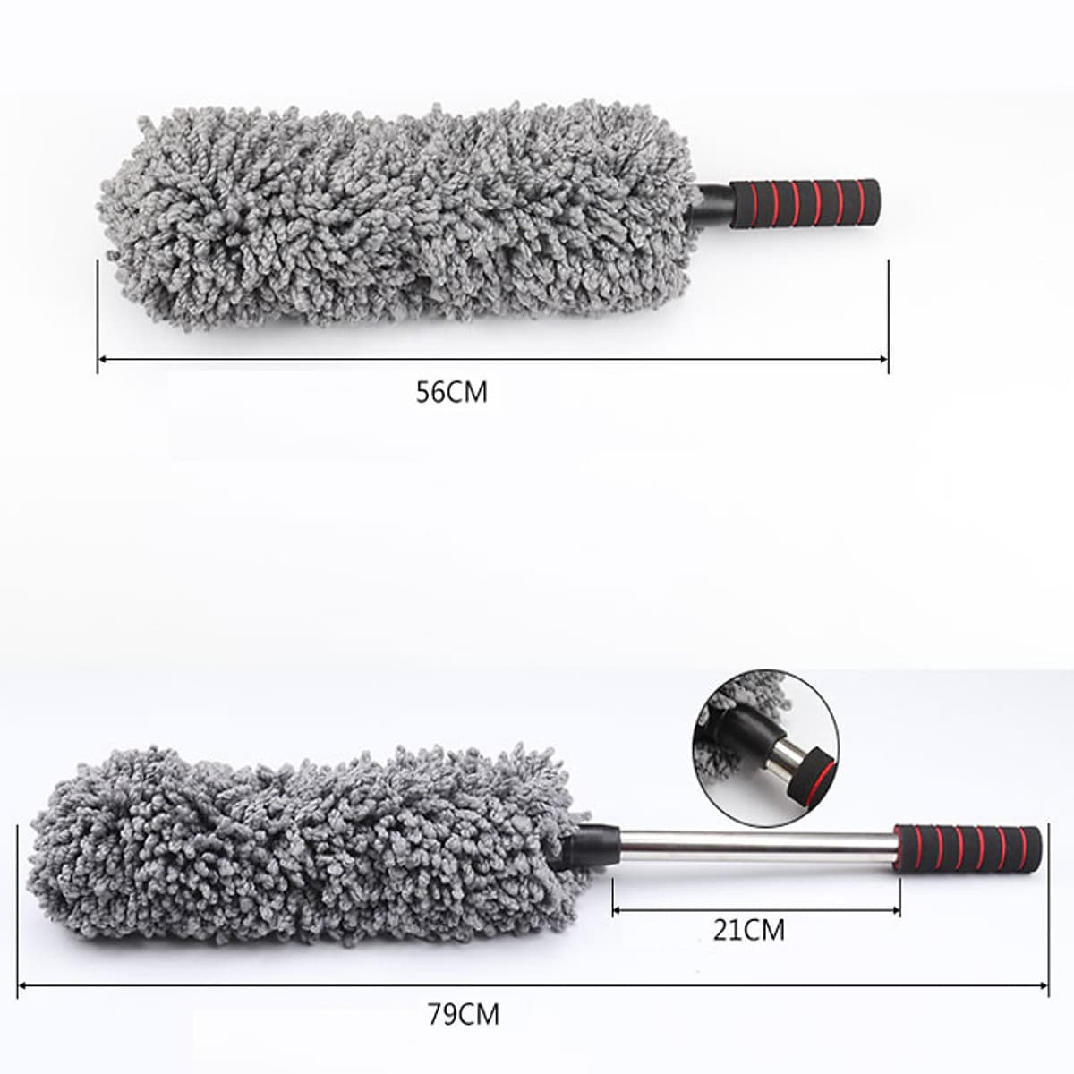 Chổi Đa Năng Lau Bụi, Kiêm Rửa Xe Ô Tô Cao Cấp