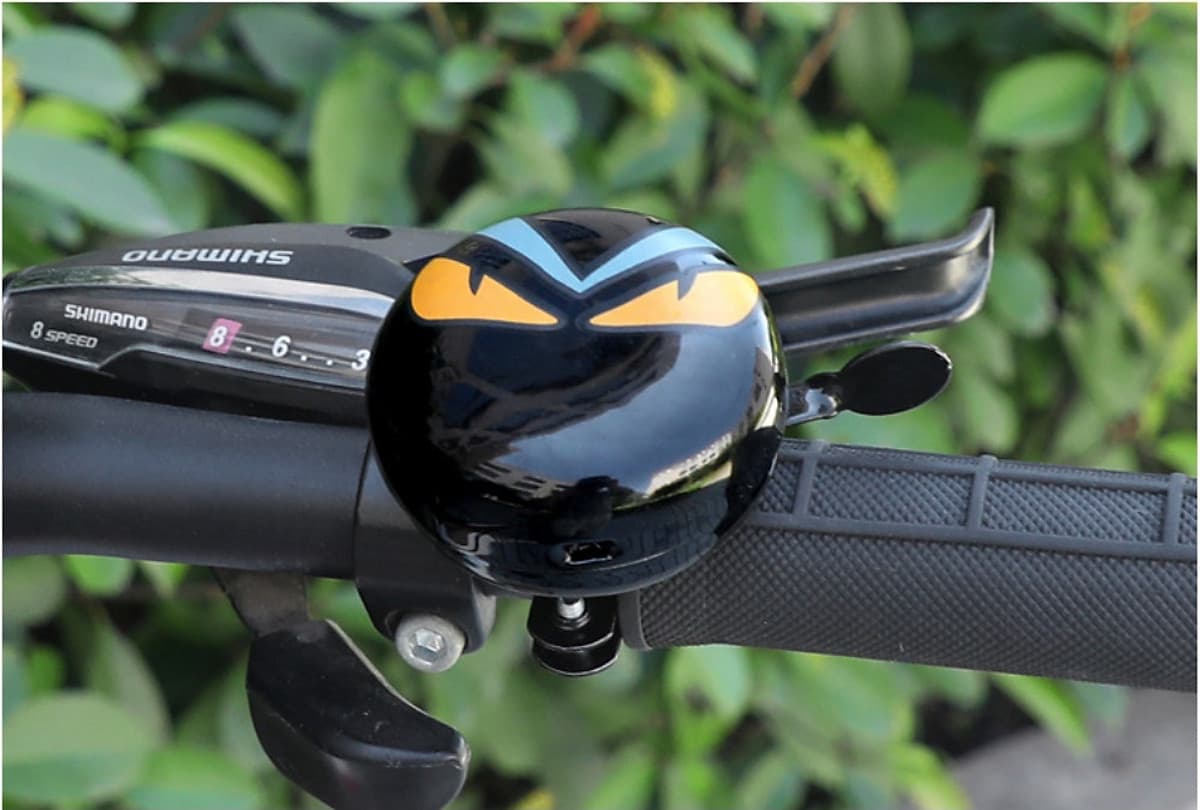 Chuông xe đạp thể thao Wheel Up, âm thanh vang xa nhưng không chói tai, chất liệu thép hợp kim chống gỉ, dễ kết hợp với nhiều loại xe đạp - Hàng chính hãng