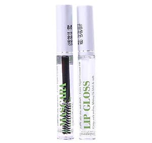 Combo Mascara Dầu Dừa Dưỡng Mi Milaganics + Tinh Chất Dưỡng Môi Lip Gloss Milaganics