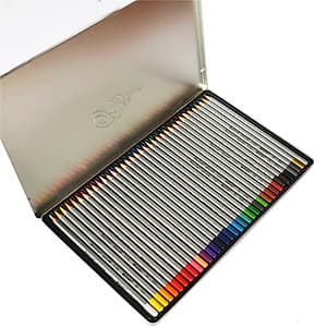 Bộ Chì Tô 36 Màu Nước Cao Cấp Marco Raffine 7120-36TN (Hộp Thiếc)