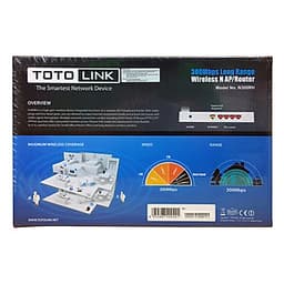 TotoLink N300RH - Bộ Phát Wifi Chuẩn N Tốc Độ 300Mbps Mở Rộng Sóng - Hàng Chính Hãng