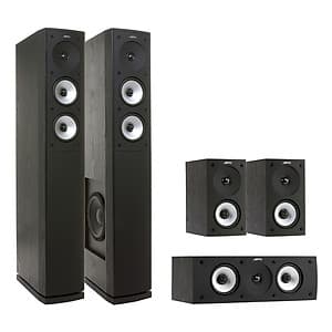 Bộ Loa Thùng Jamo S626 HCS Black Ash - Hàng Chính Hãng