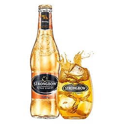 Thùng 24 Chai Nước Táo Lên Men Strongbow Honey - Vị Mật Ong (330ml / Chai)
