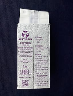 Gạo Lứt Tím Than Túi 1Kg - Gạo Ông Thọ - Thơm mềm dẻo, tốt cho sức khỏe