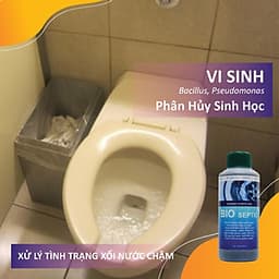 Vi sinh thông cống, xử lý hầm cầu, bể phốt, tự hoại BIO - SEPTIC - Chai 350ml