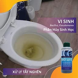 Vi sinh thông cống, xử lý hầm cầu, bể phốt, tự hoại BIO - SEPTIC - Chai 350ml