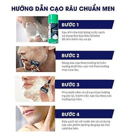 Bọt Cạo Râu Gillette Hương Chanh (175g)