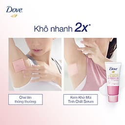 Kem Khử Mùi Dove Tinh Chất Serum Sáng Mịn Đều Màu với Collagen & Vitamin B3 50ml
