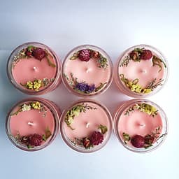 Nến thơm tinh dầu sả Lee's Home/ Lemongrass oil Candle