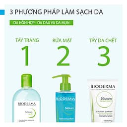 Dung Dịch Làm Sạch Và Tẩy Trang Công Nghệ Micella Bioderma Sebium H2O - 500ml