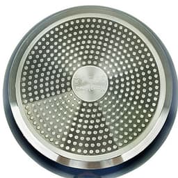 Chảo Sâu Lòng Đáy Từ 5 Lớp Chống Dính Vung Kính Siêu Bền Nagakawa NAG2653 (26cm) - Dùng Trên Mọi Loại Bếp - Hàng Chính Hãng