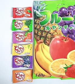 KẸO TRÁI CÂY COCON - COCON MIXED FRUIT CANDY (Gói 140g)