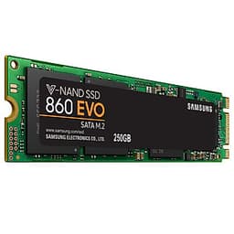 Ổ Cứng SSD Sata III M.2 2280 250GB Samsung 860 Evo MZ-N6E250BW - Hàng Chính Hãng