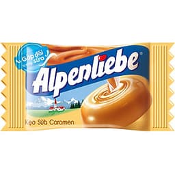 Kẹo Alpenliebe Hương Hỗn Hợp Dâu Kem & Caramen (Gói 1Kg)
