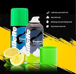 Bọt Cạo Râu Gillette Hương Chanh (175g)