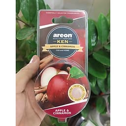 Sáp thơm Areon hương Táo & Quế – Thanh mát, Dịu nhẹ - Bậc thầy Say xe - Areon Ken Apple & Cinnamon (Dịu nhẹ)