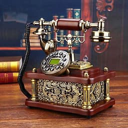 Điện thoại bàn cổ điển MS1 ( NGHE GỌI BẰNG SIM DI ĐỘNG)